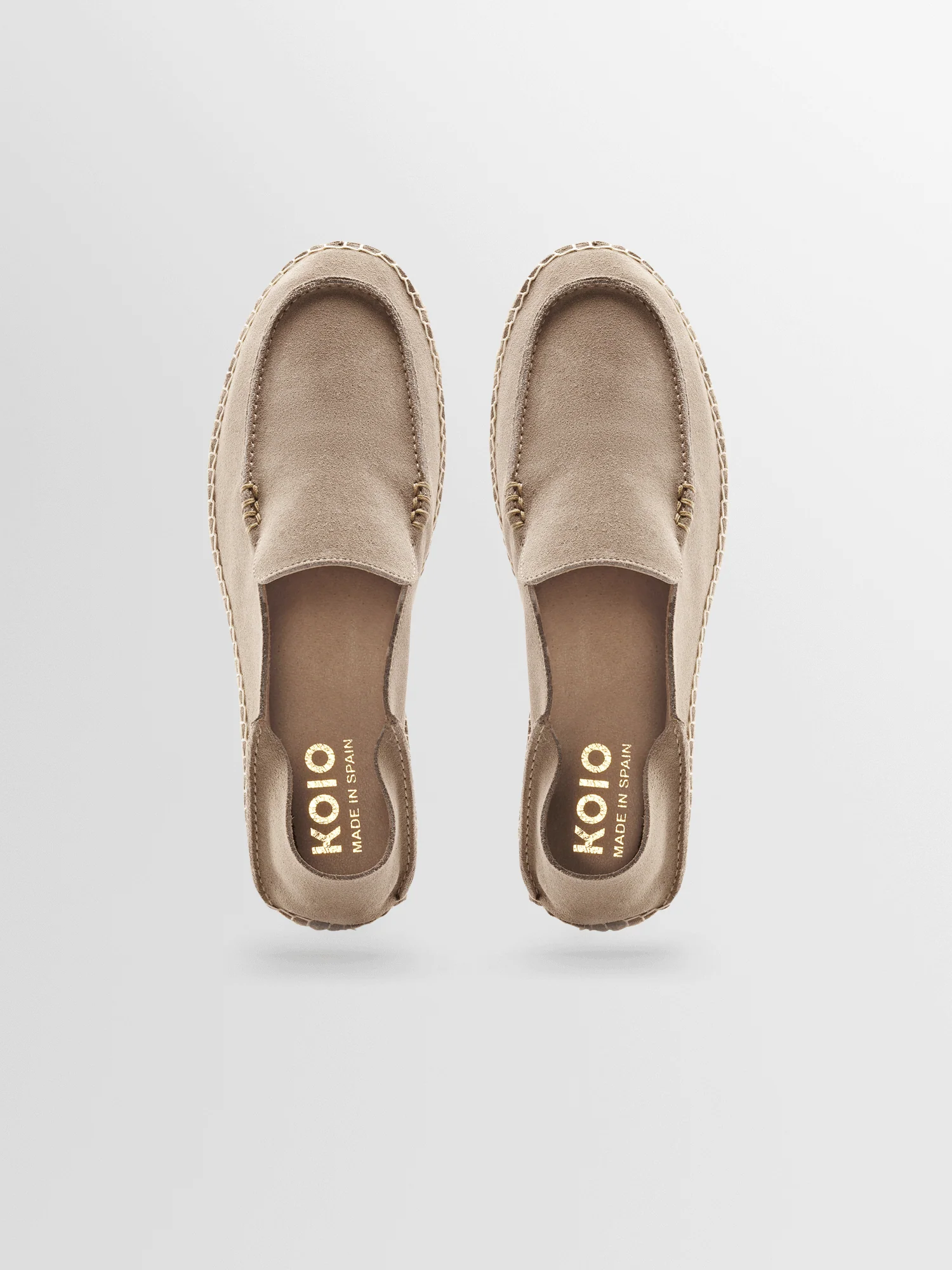 Ostuni Suede Espadrille in Ashen - Image 4